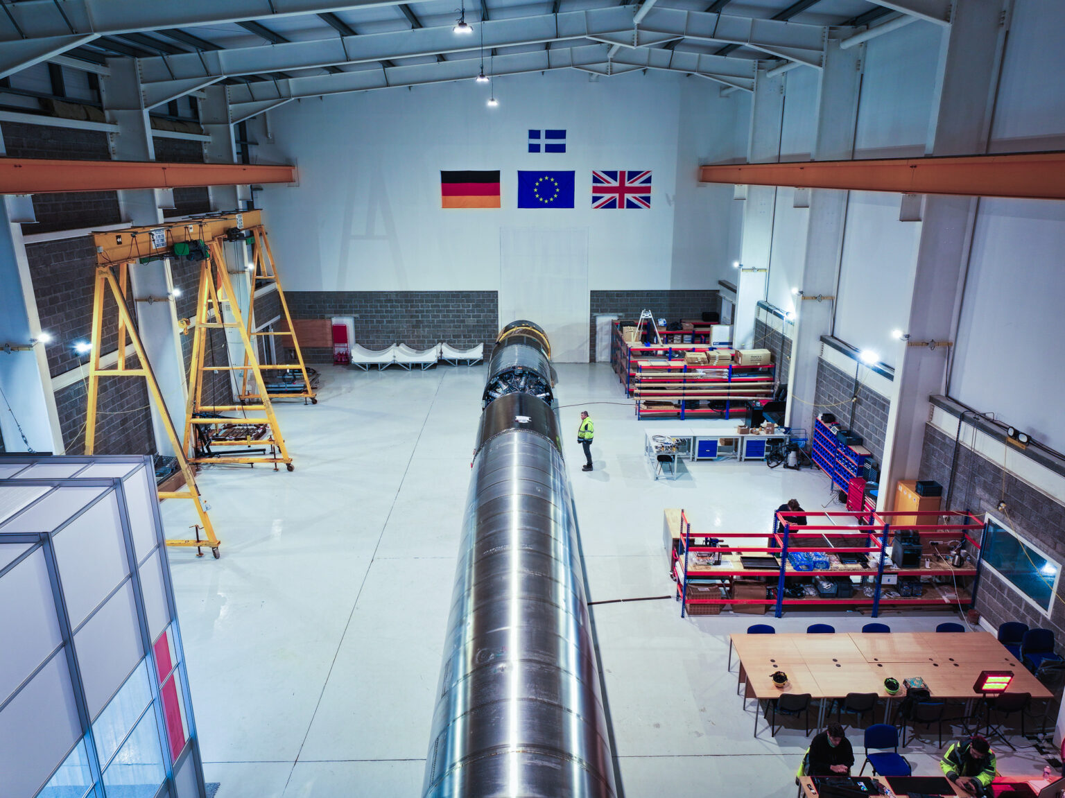 Helix Engine Rfa RFA ships stages to SaxaVord Spaceport | Rocket Factory Augsburg
