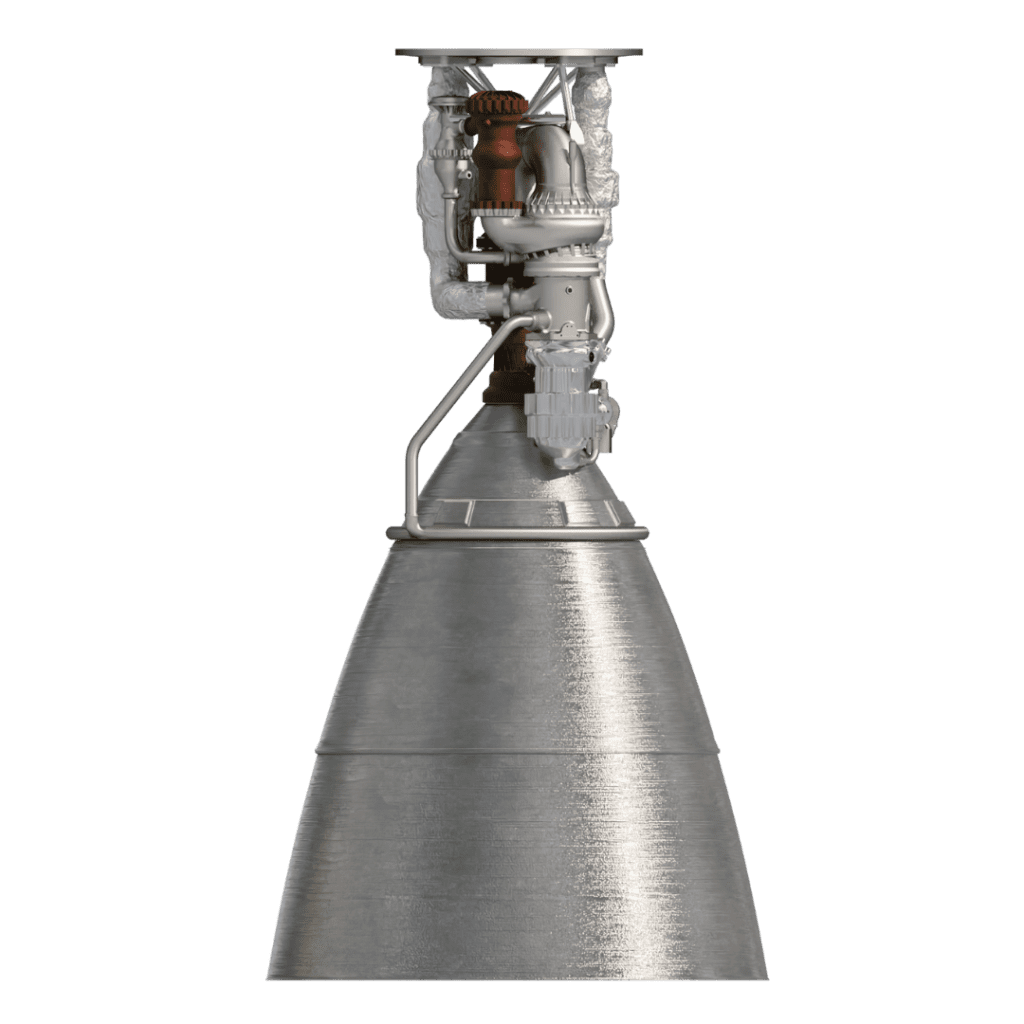 3d render of RFA ONE's engine nozzle