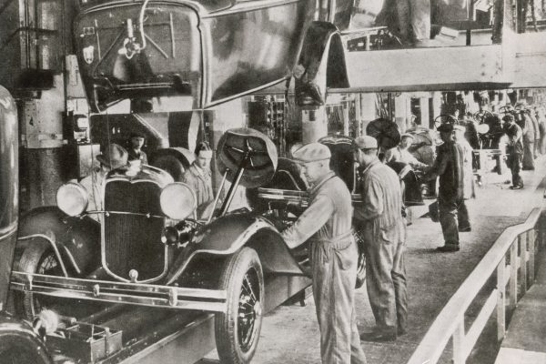 Ford Assembly Line 1929. Date: 1929